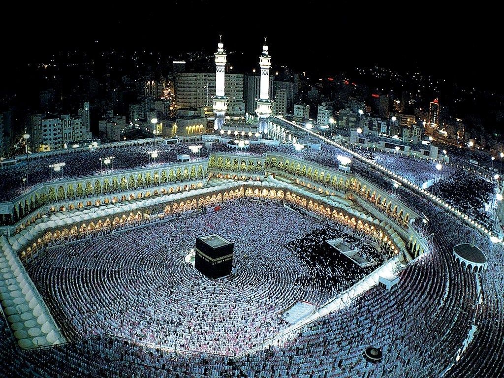 hajj at night